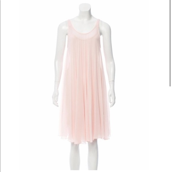 Zimmermann Dresses Zimmerman Plisse Tent Blush Pink Dress Poshmark